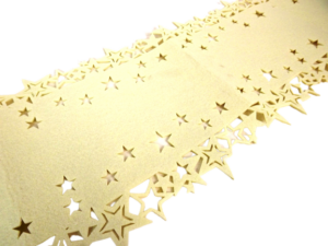 120 x 30cm Felt Runner Cream-0