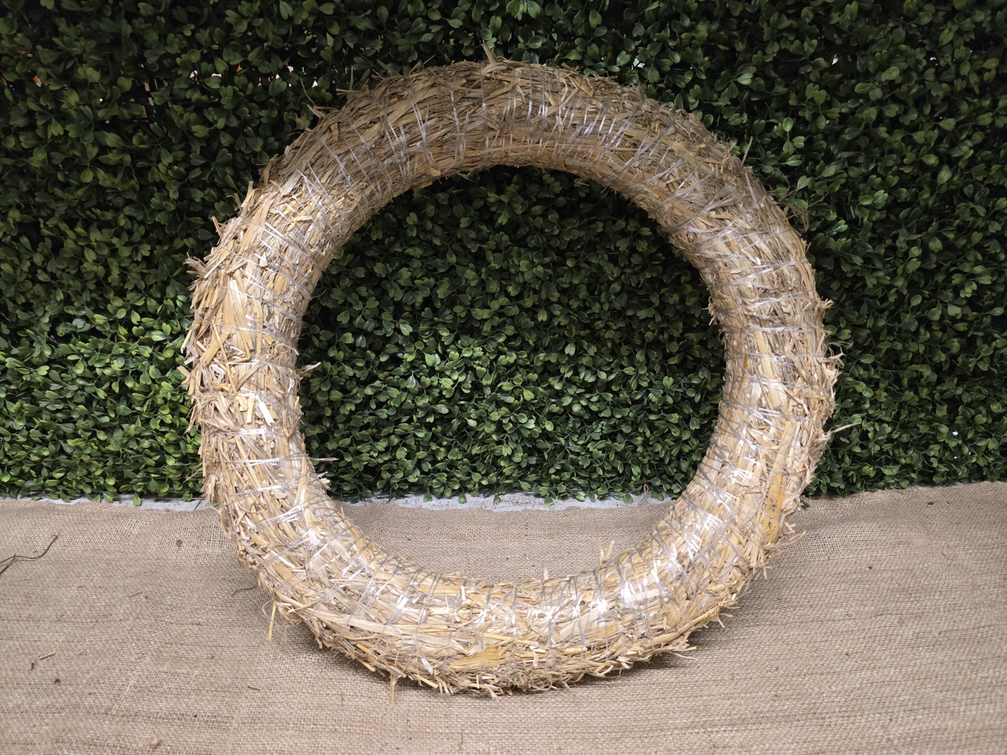 50cm Straw Wreath
