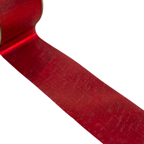37mm x 25yds Red Ribbon-25046