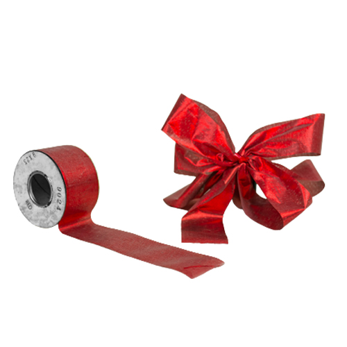 37mm x 25yds Red Ribbon-0