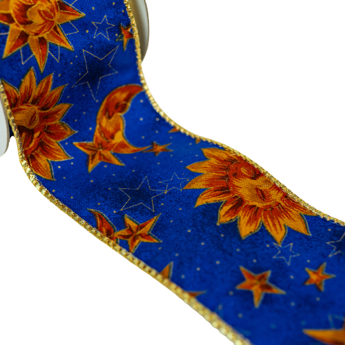 63mm x 3yds Christmas Ribbon Design 4-25094