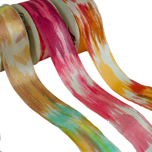 38mm x 25yds Ocean Sunrise Ribbon-25127