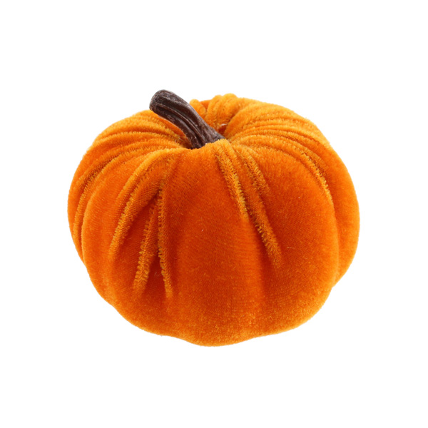 8cm Velvet Pumpkin-0