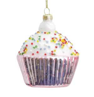 10cm Doughnut w/Bead Dec Hot Pink-0