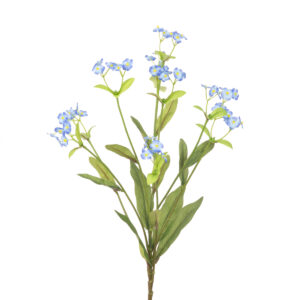 Artificial Forget Me Not Spray 64cm
