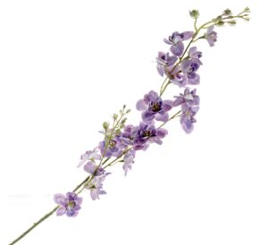Artificial Larkspur Spray - Purple (97cm long)-0