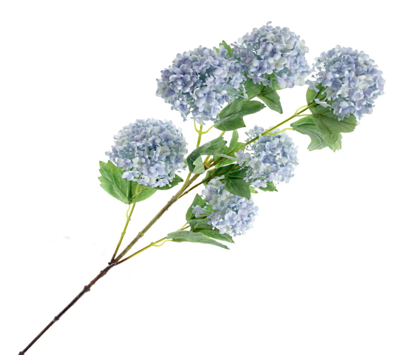 Snowball Viburnum Bush - Blue (6 heads, 96cm long)-0