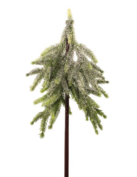 72cm Snowy Pine Tree Green