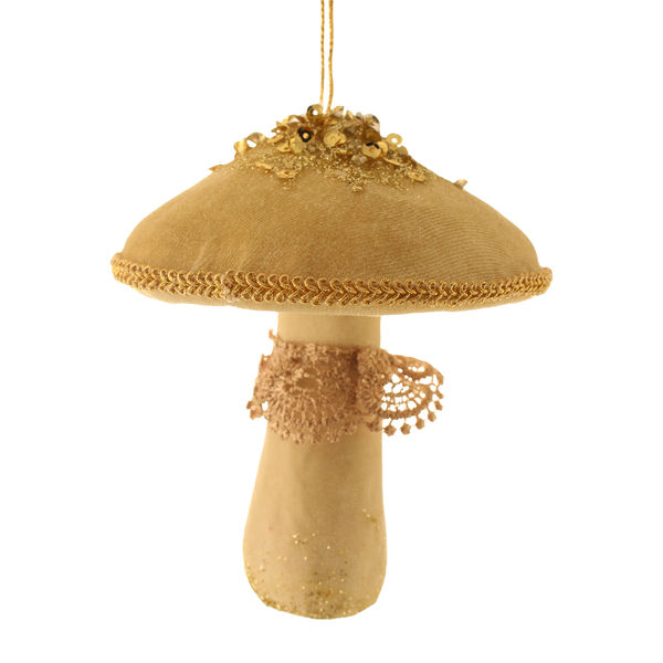 12cm Velvet Mushroom Cream-0