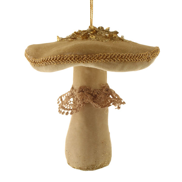 10cm Flat Mushroom Cream-0