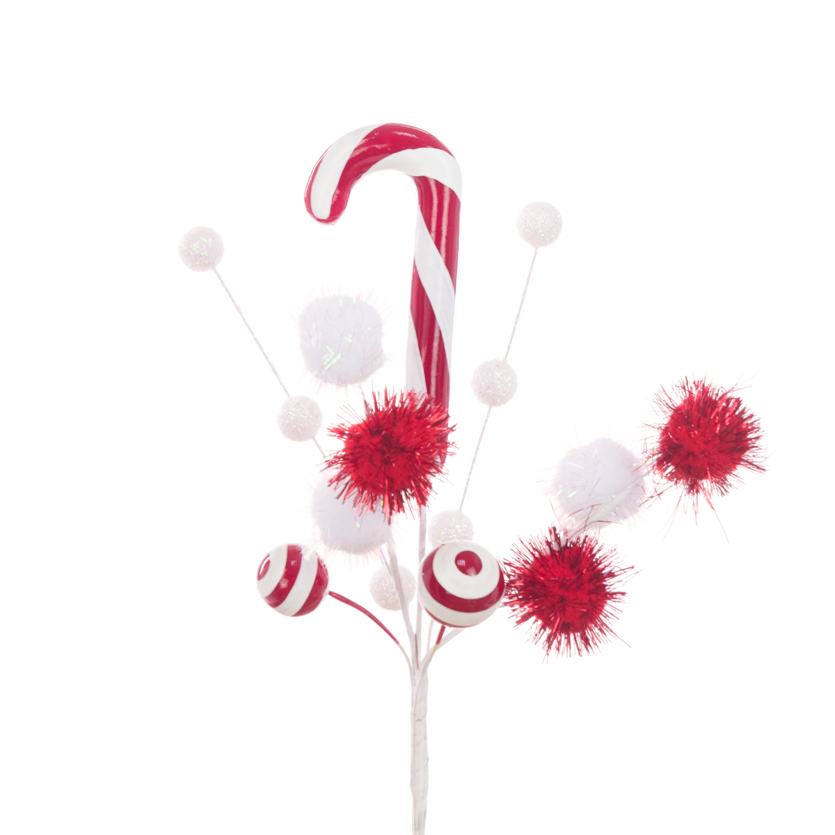 Candy Cane Pick 28cm-0