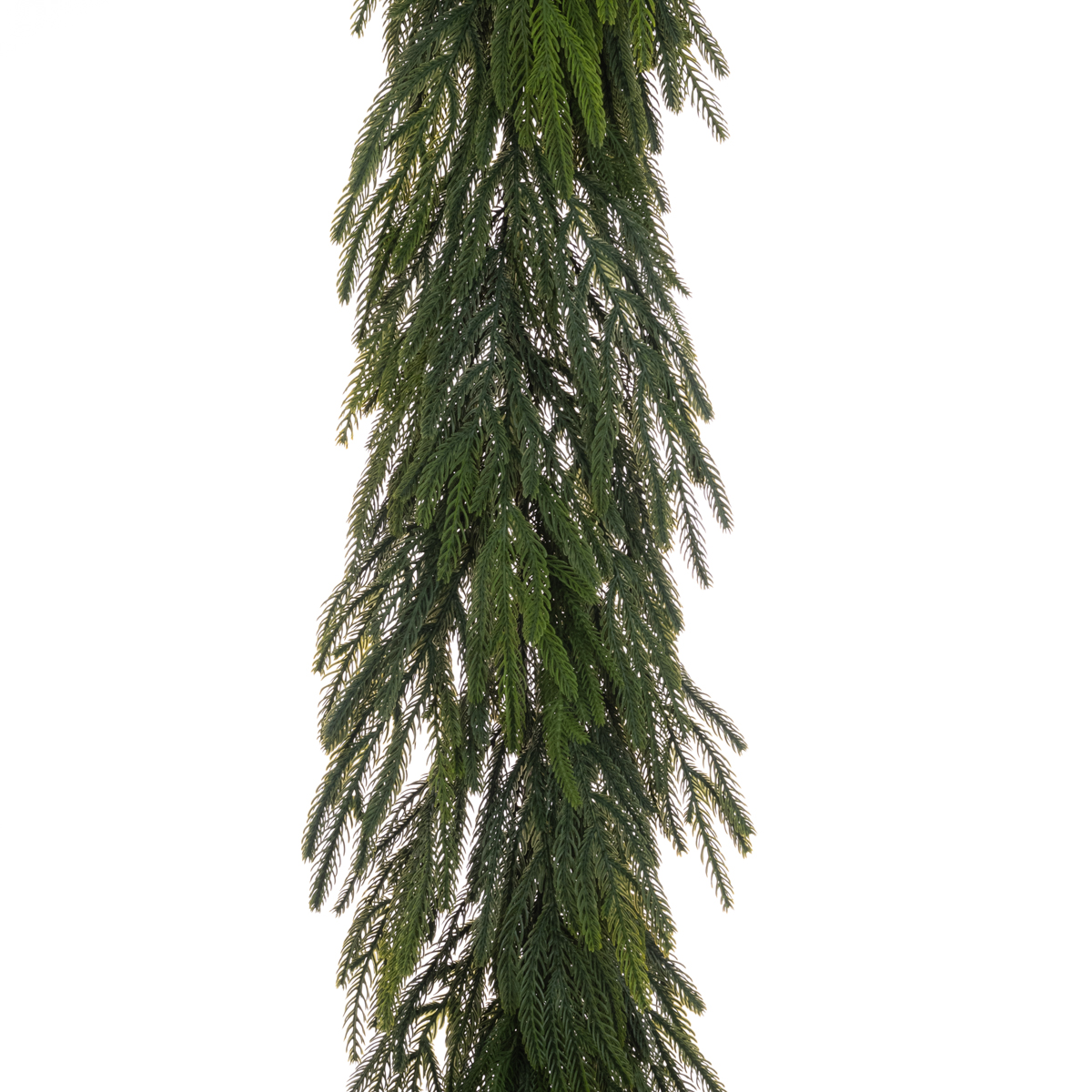 Waxed Pine Garland 180cm-0