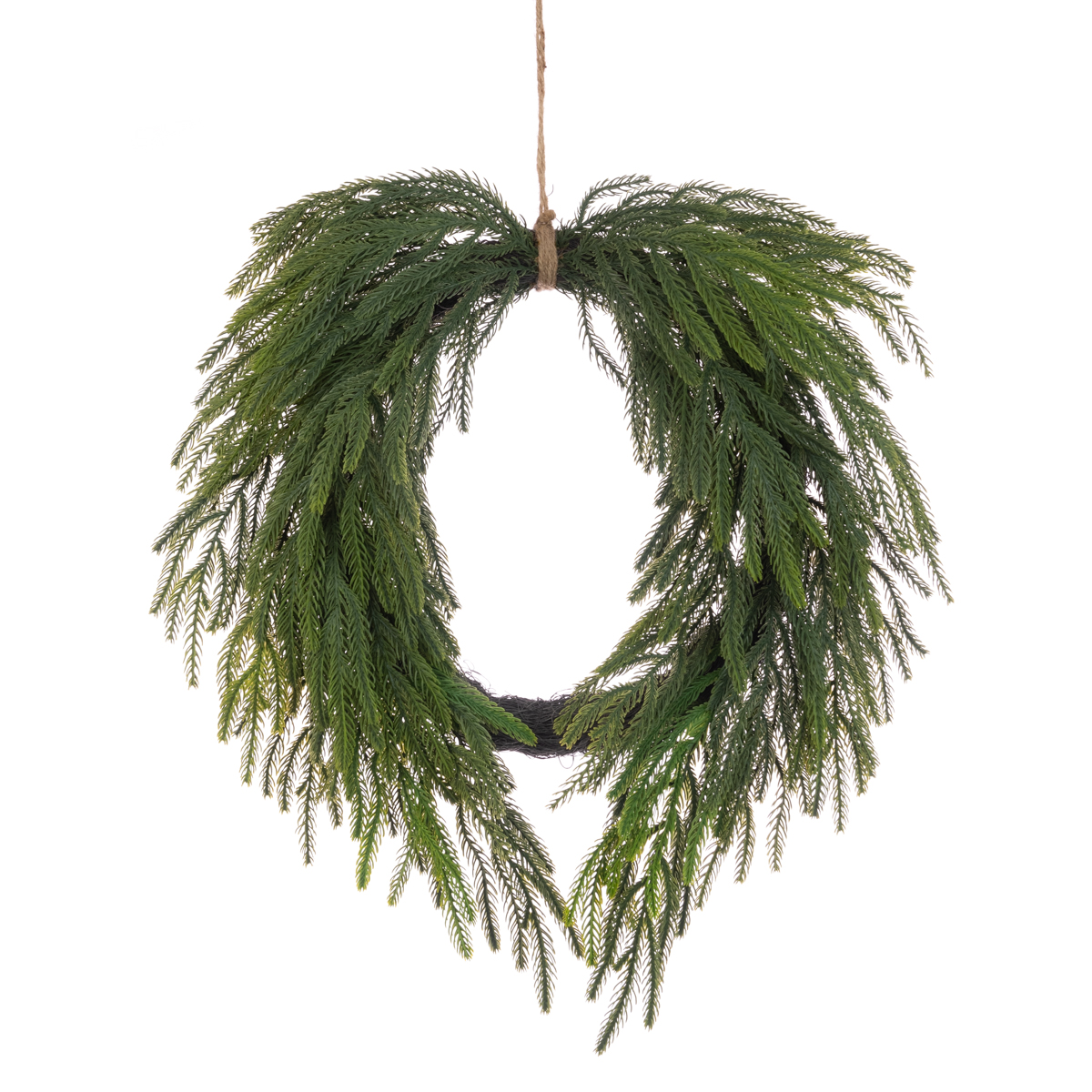 Waxed Pine Wreath 61cm
