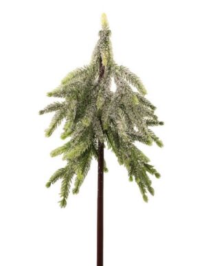 72cm Snowy Pine Tree Green