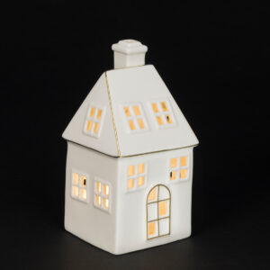 Porcelain LED House B/O 17cm-0