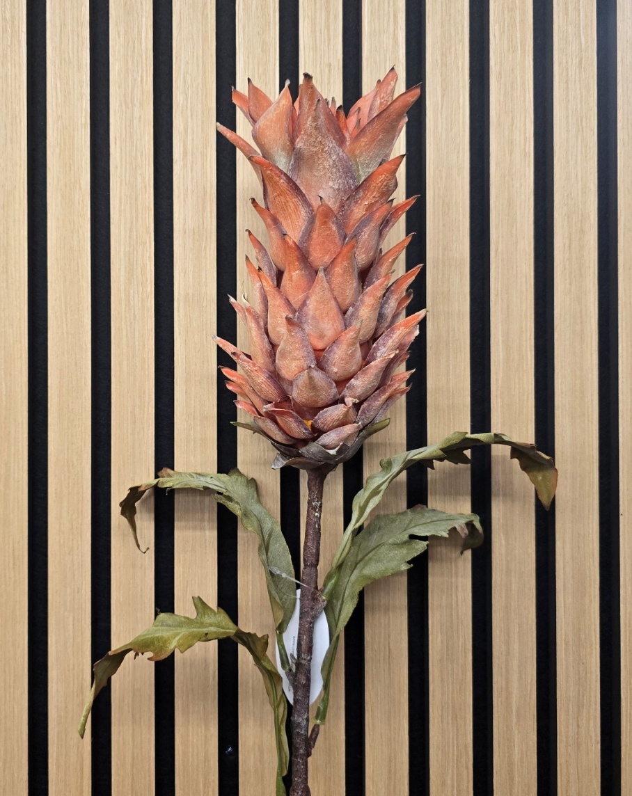 Dry Artificial Pineapple Fruit Spray – Orange 80cm