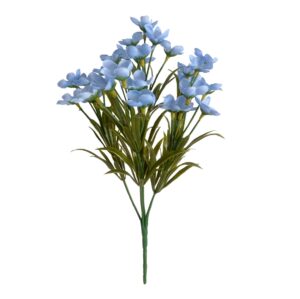 Artificial Forget Me Not Bush 32cm