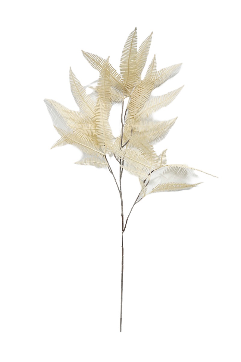 Single Fern Spray - Cream 102cm-0