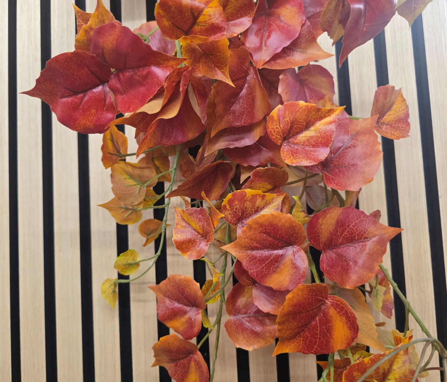 71cm Outdoor Irish Artificial Ivy Bush Autumn