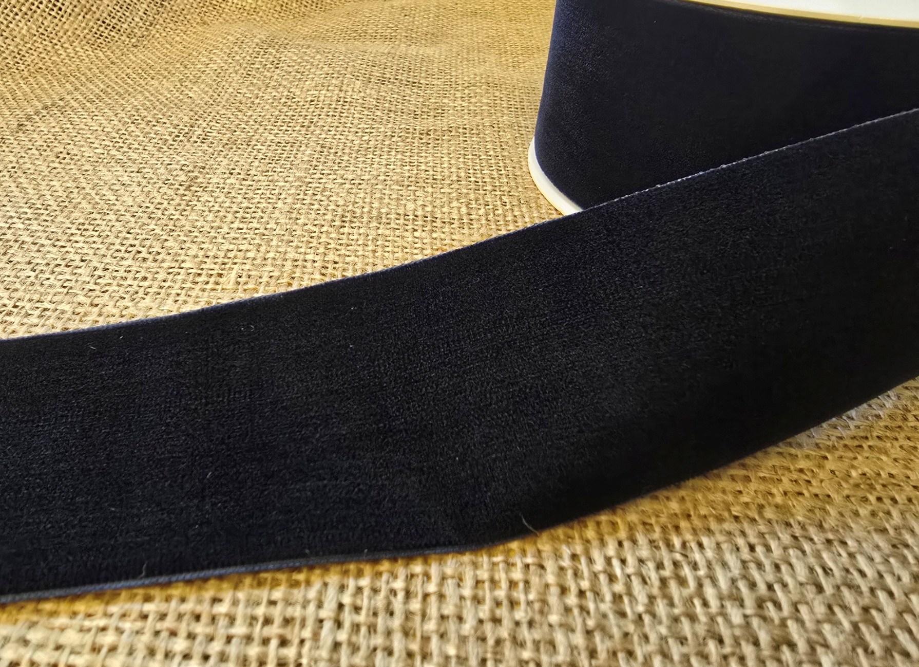 Velvet Ribbon 50mm x 10mtrs Dark Blue