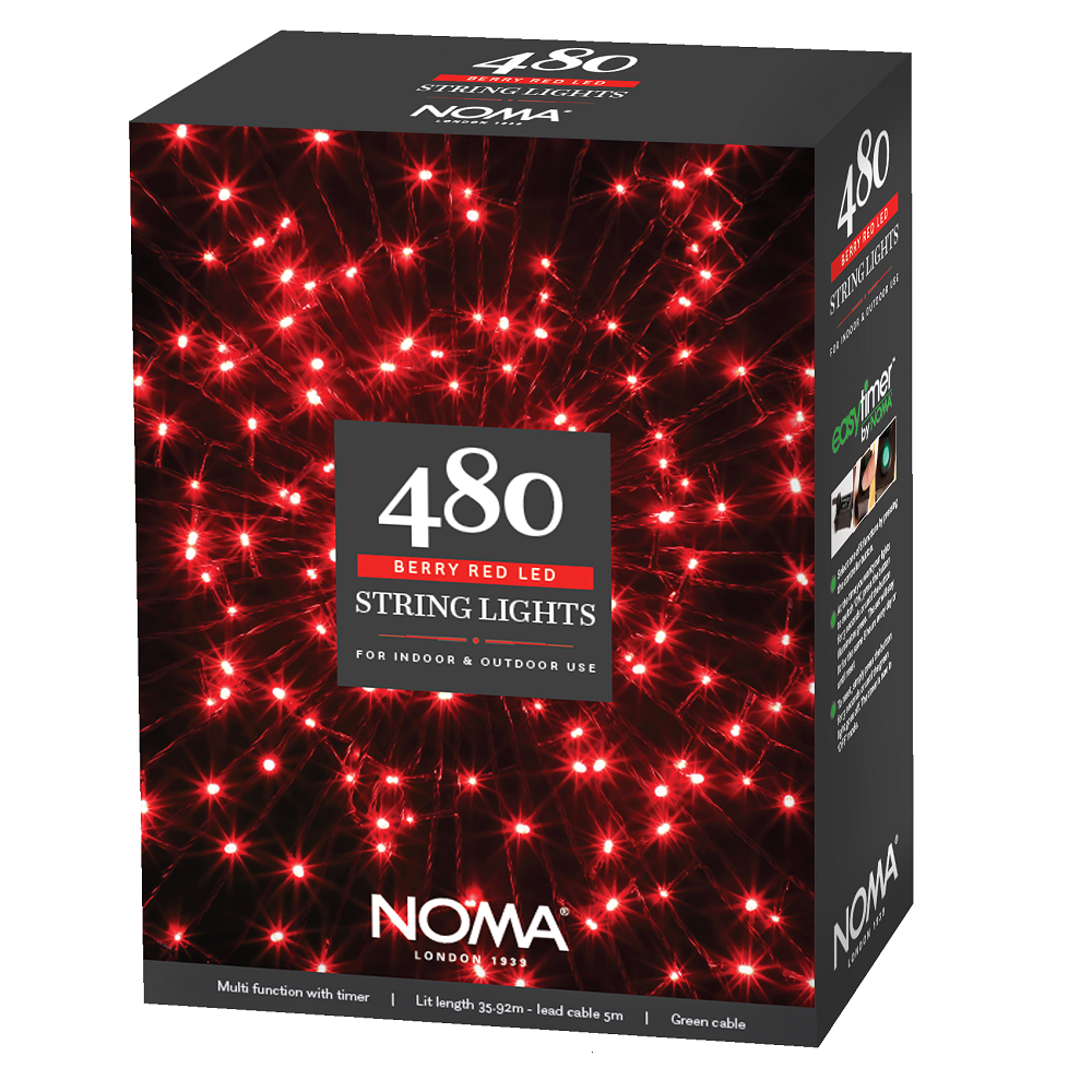 480 Red Multifunction String Lights-0