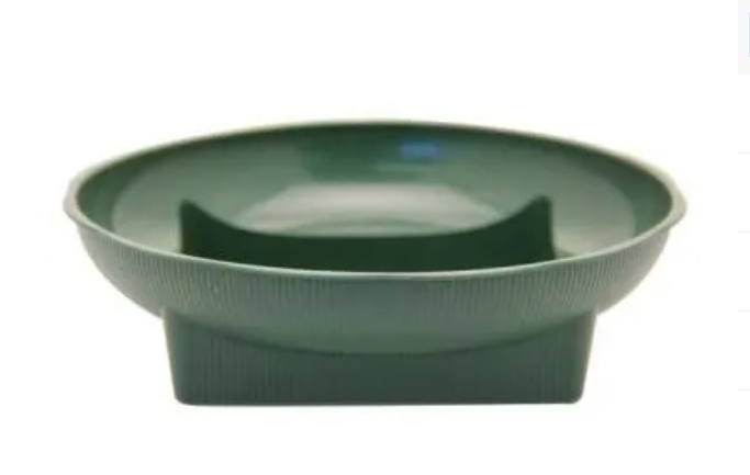 Large Square Round Dish Green x 10 (AP)-0