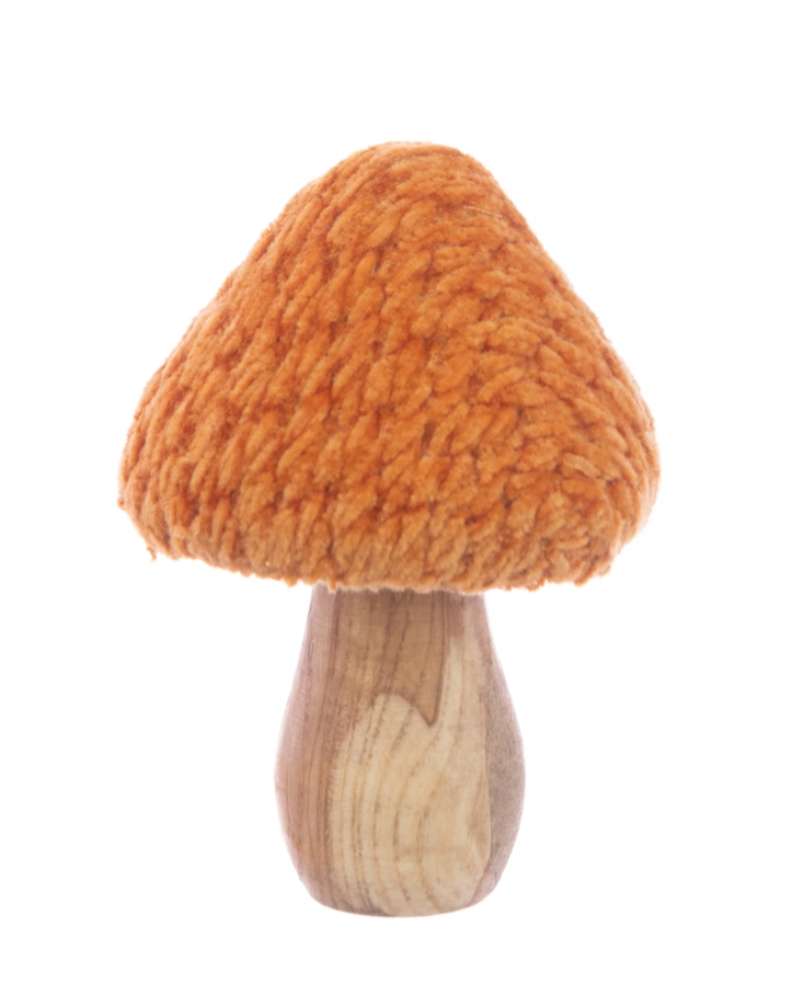 Fabric Toadstool 10cm-0