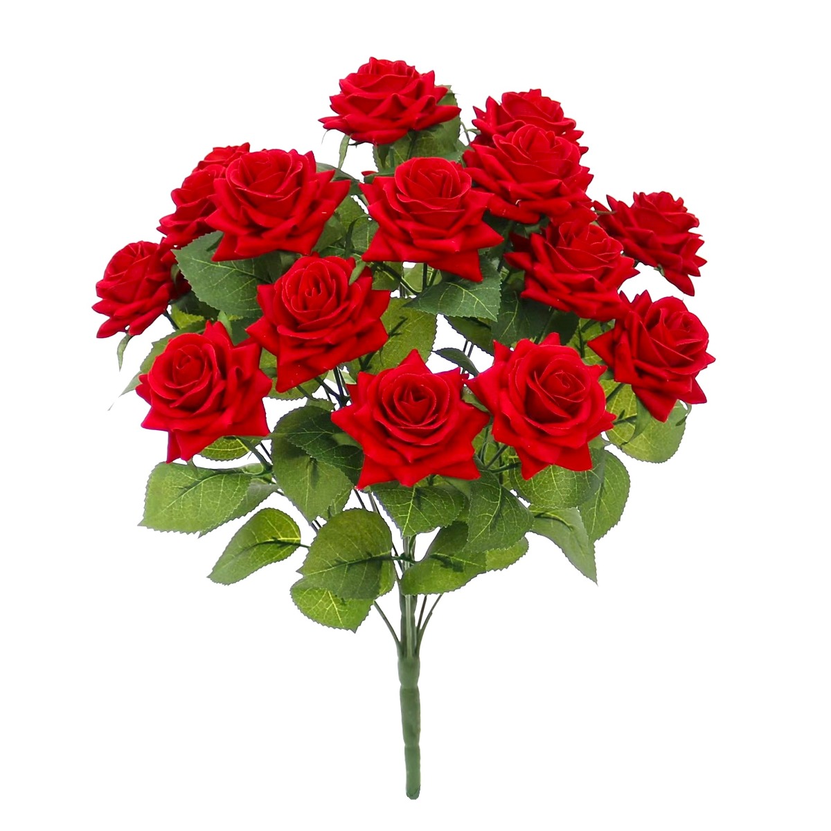 Red Velvet Rose Bouquet 47cm-0
