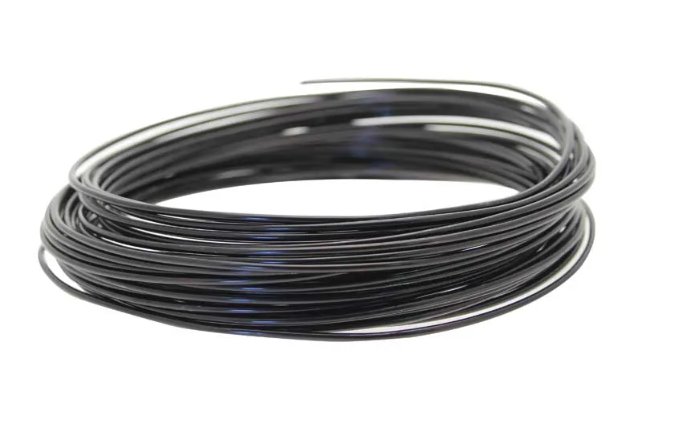Aluminium Wire 100g x 2mm Black (AP)-0
