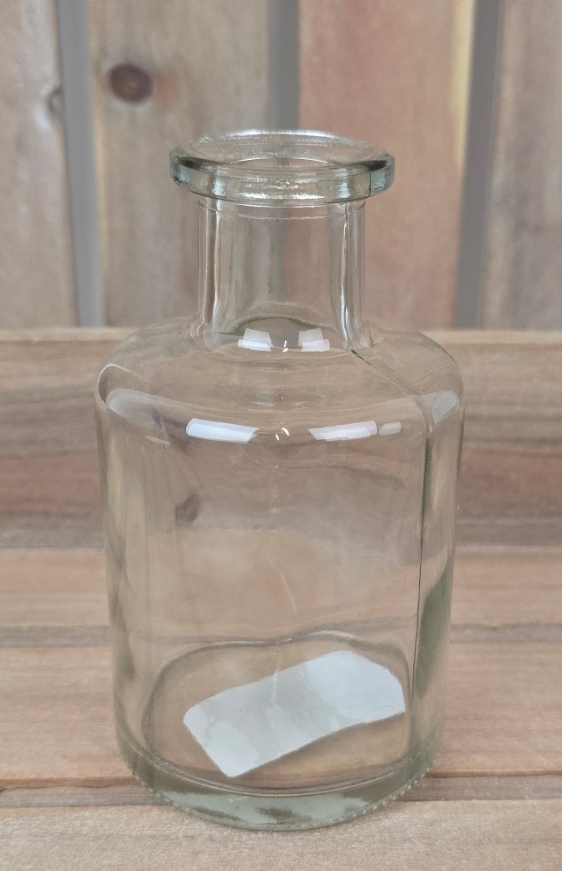 Clear Glass Bottle (11.8cm)
