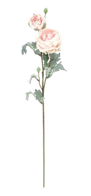 72cm Light Pink Peony Stem-0