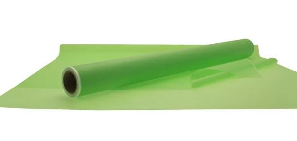 80cm x 50mtr Lime Green Frosted Film-0