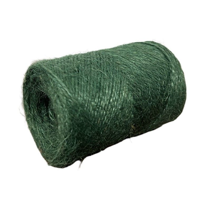 Green Jute Mossing Twine 1.5mm x 50mts-0