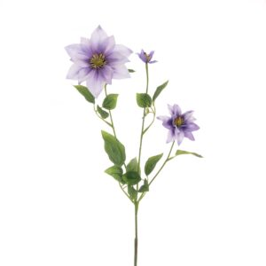 Artificial Clematis 90cm Purple-0