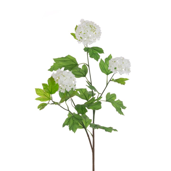 ECO Viburnum Spray 89cm White-0