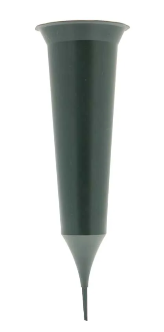 32cm Green Spike Grave Vase x 5 Pcs-0