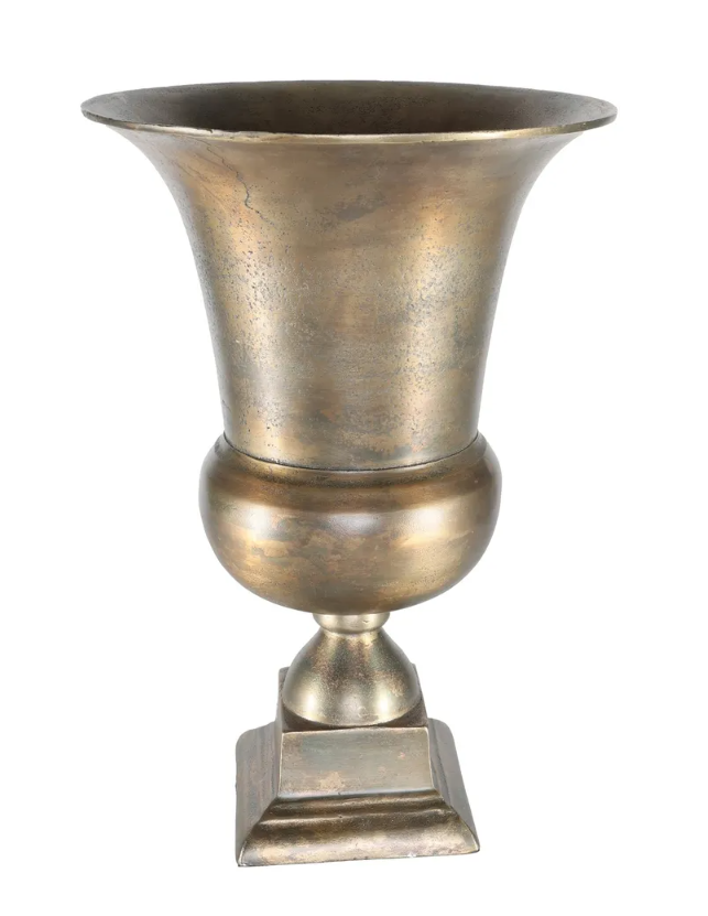 Poseidon Urn Antique Gold H - 43cm-0