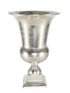 Poseidon Urn Silver H - 43cm-0