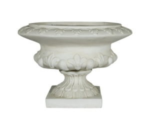 Hortus Adrienne Garden Urn 29cm Cream