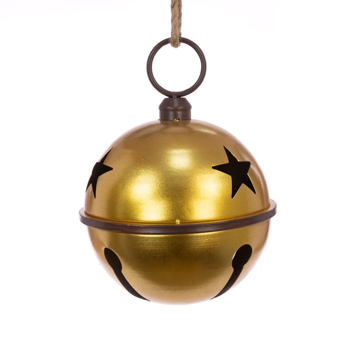 METAL Bell W/Star 33cm Gold-0