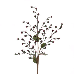 Gypsum Berry Spray 79cm Burgundy-0
