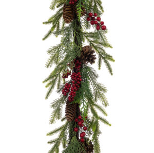 Empingham Berry Garland 180cm-0