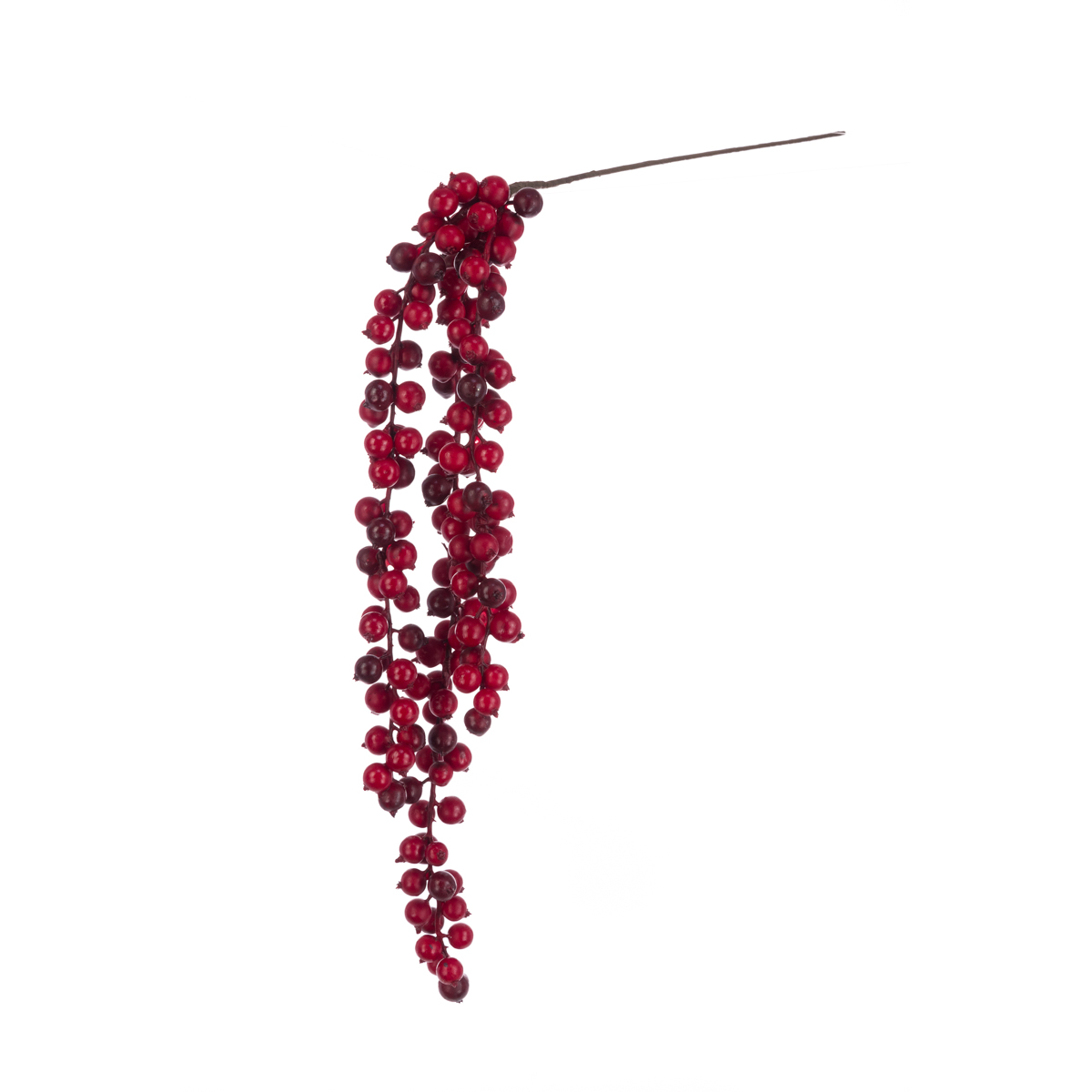 Hanging Berry Cluster 94cm Red-0