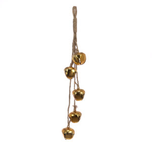 METAL Bell Hangers 42cm Gold-0