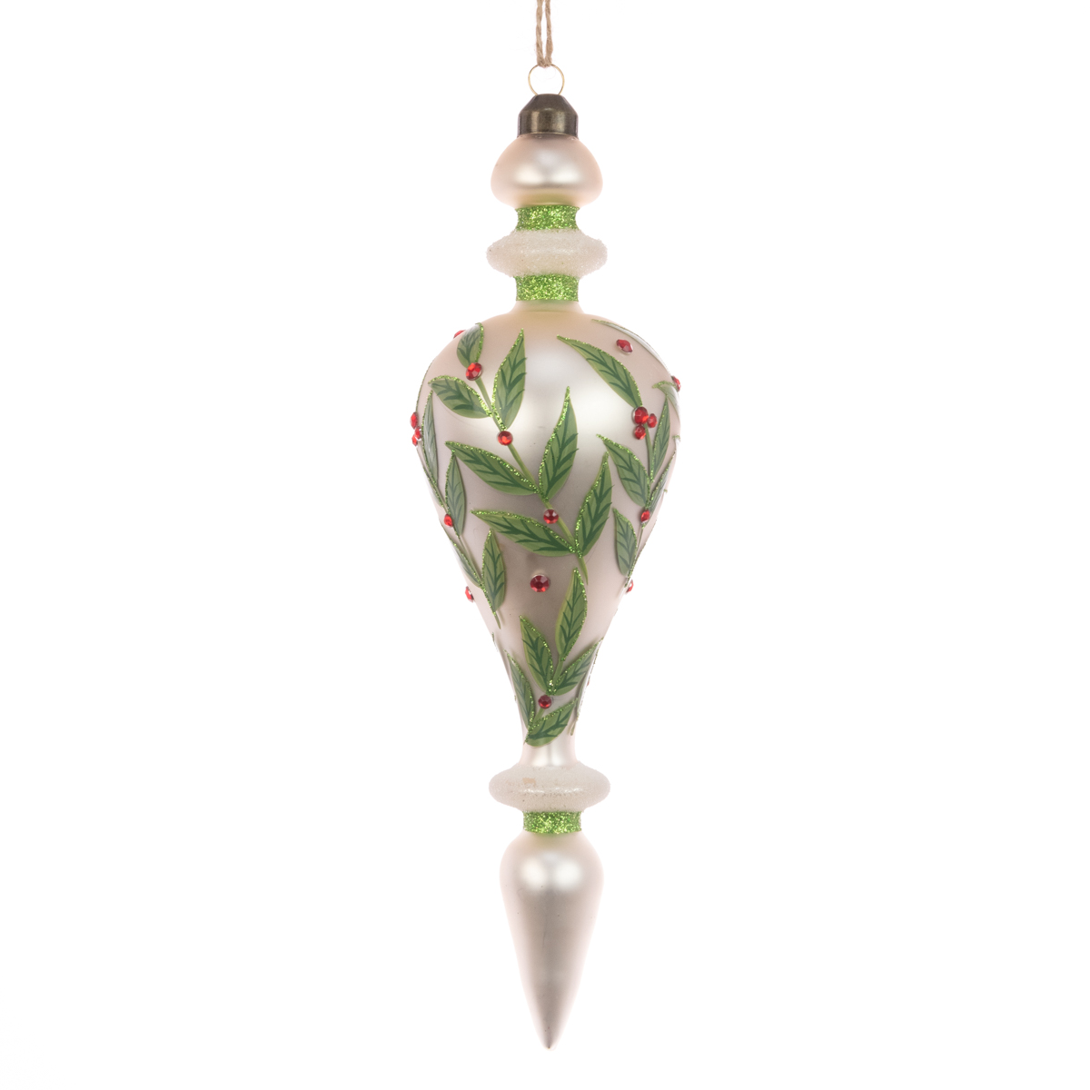 GLASS Kendra Finial 23cm-0