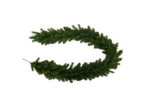 Artificial Balsam Pine Garland - Green (100ft x 10")-0