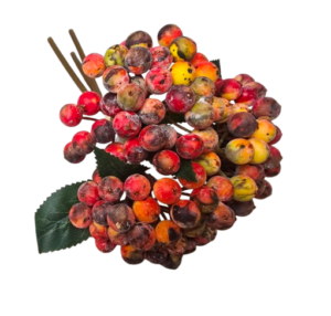 Berry Bundle - Orange (3 stems, 25cm long)