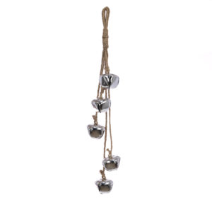METAL Bell Hangers 42cm Silver-0