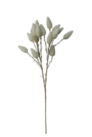 Artificial Tail Grass - White (70cm long, 15 heads)-0