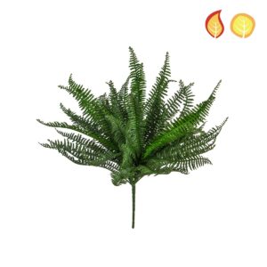 Boston Fern Bush Green 37.5cm FR & UV-0